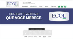 Desktop Screenshot of ecol.com.br